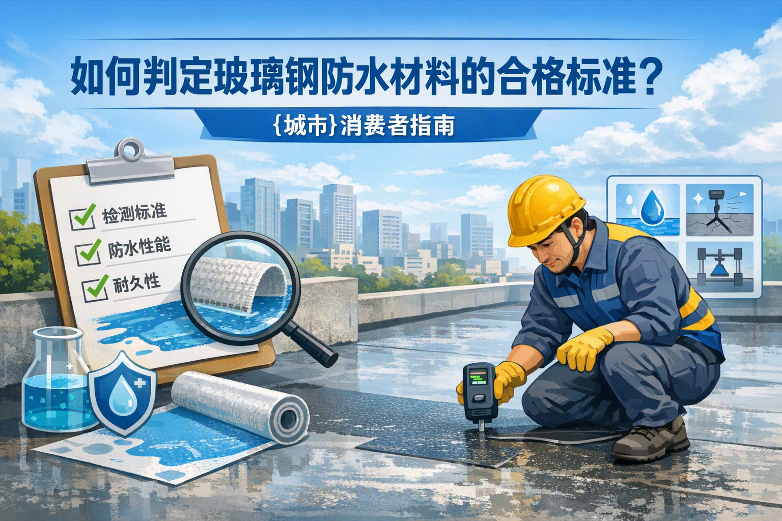 如何判定玻璃钢防水材料的合格标准? 徐州 消费者指南